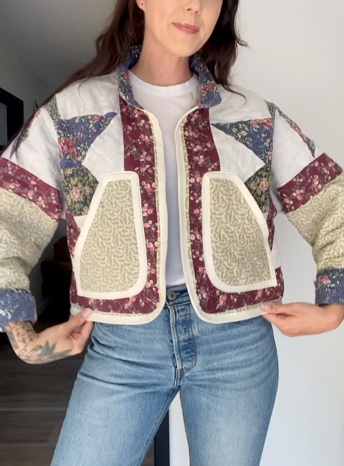 Upcycled Quilt Jacket
