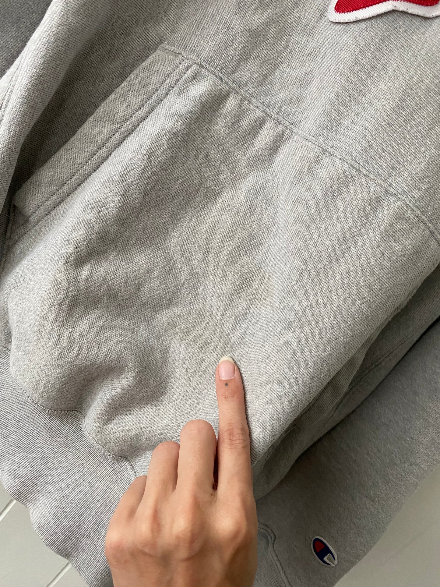 Vintage Reverse Weave Track Hoodie