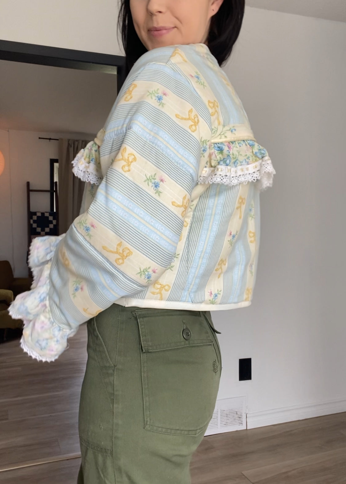 Upcycled Frills Jacket II