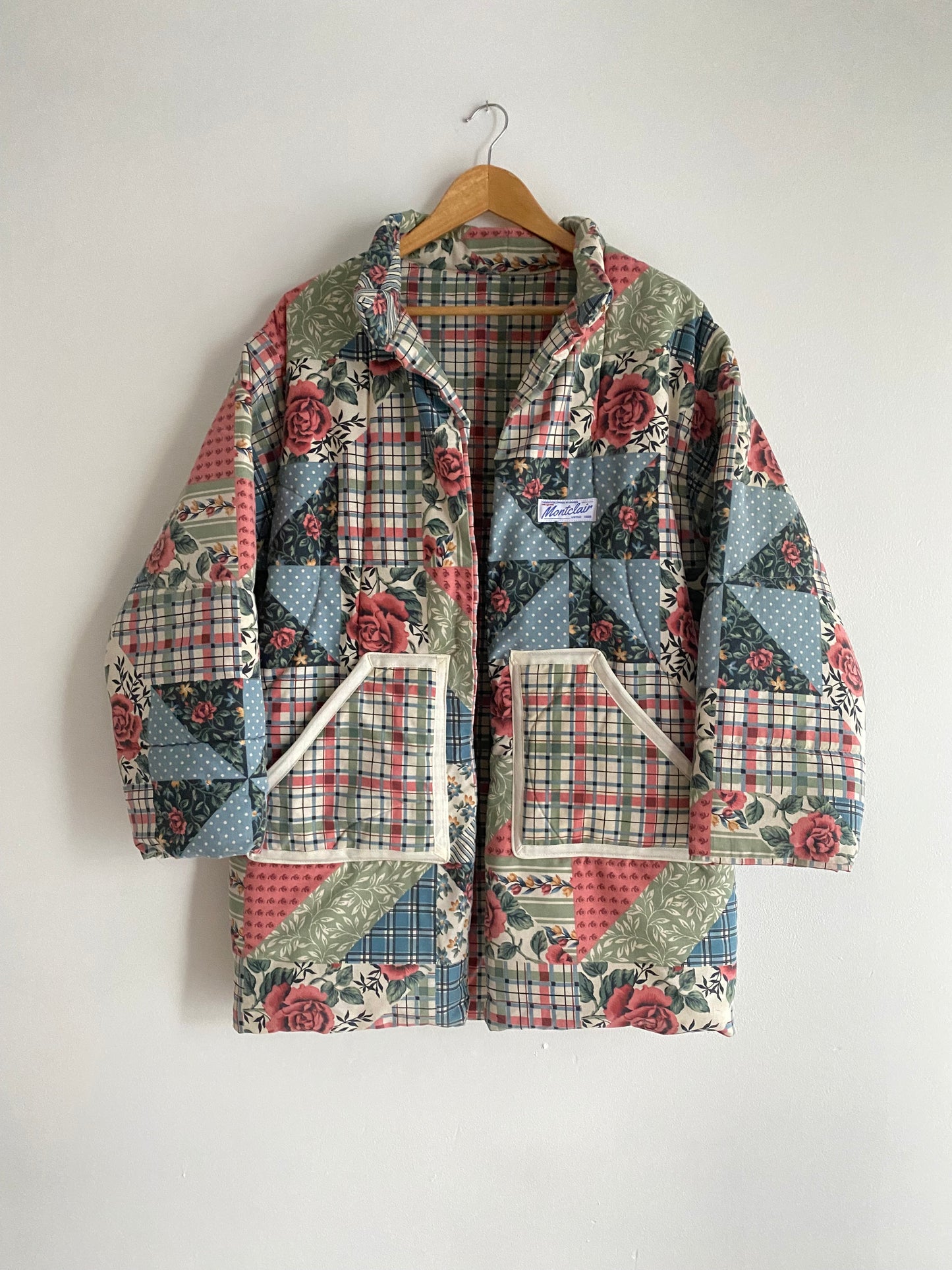 Upcycled Quilt Pattern Jacket