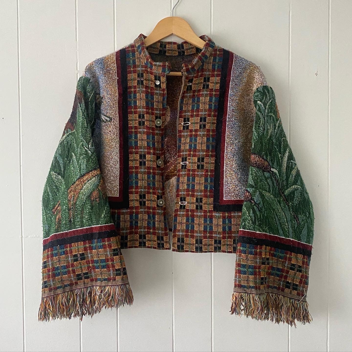 Upcycled Tapestry Jacket