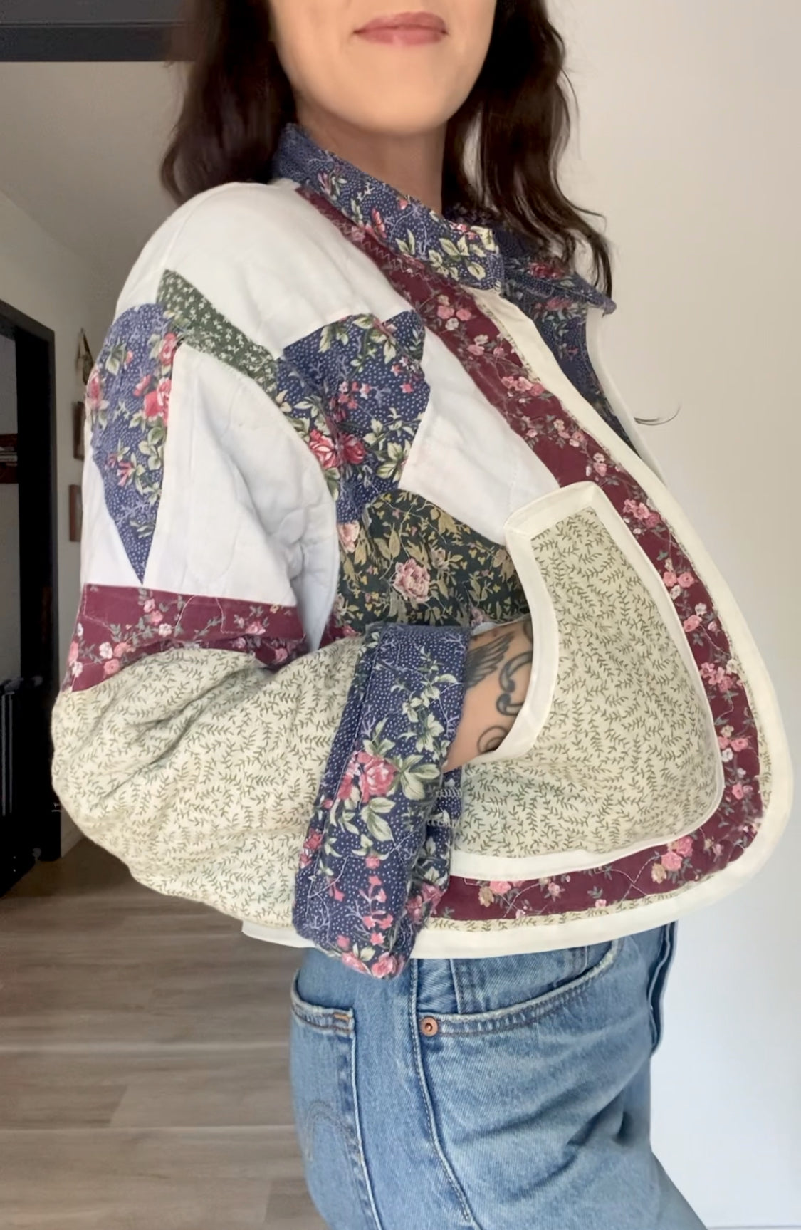 Upcycled Quilt Jacket