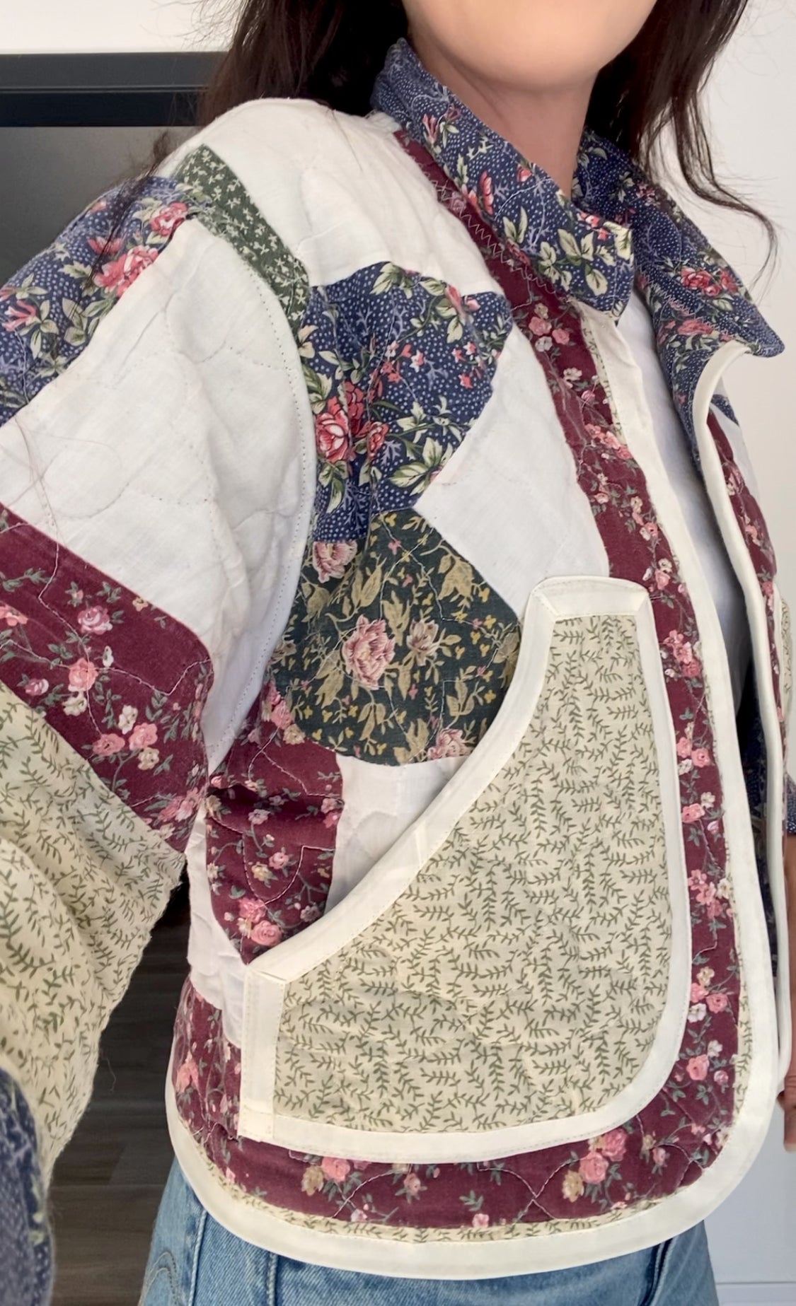 Upcycled Quilt Jacket