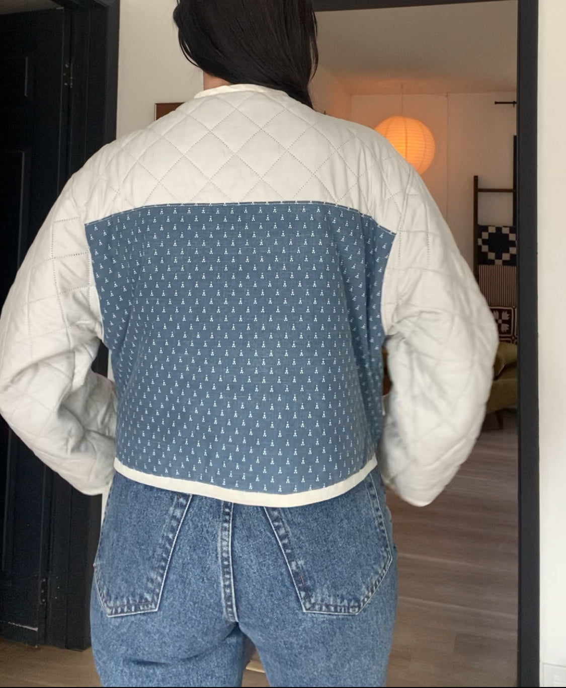 Upcycled Blue Jacket