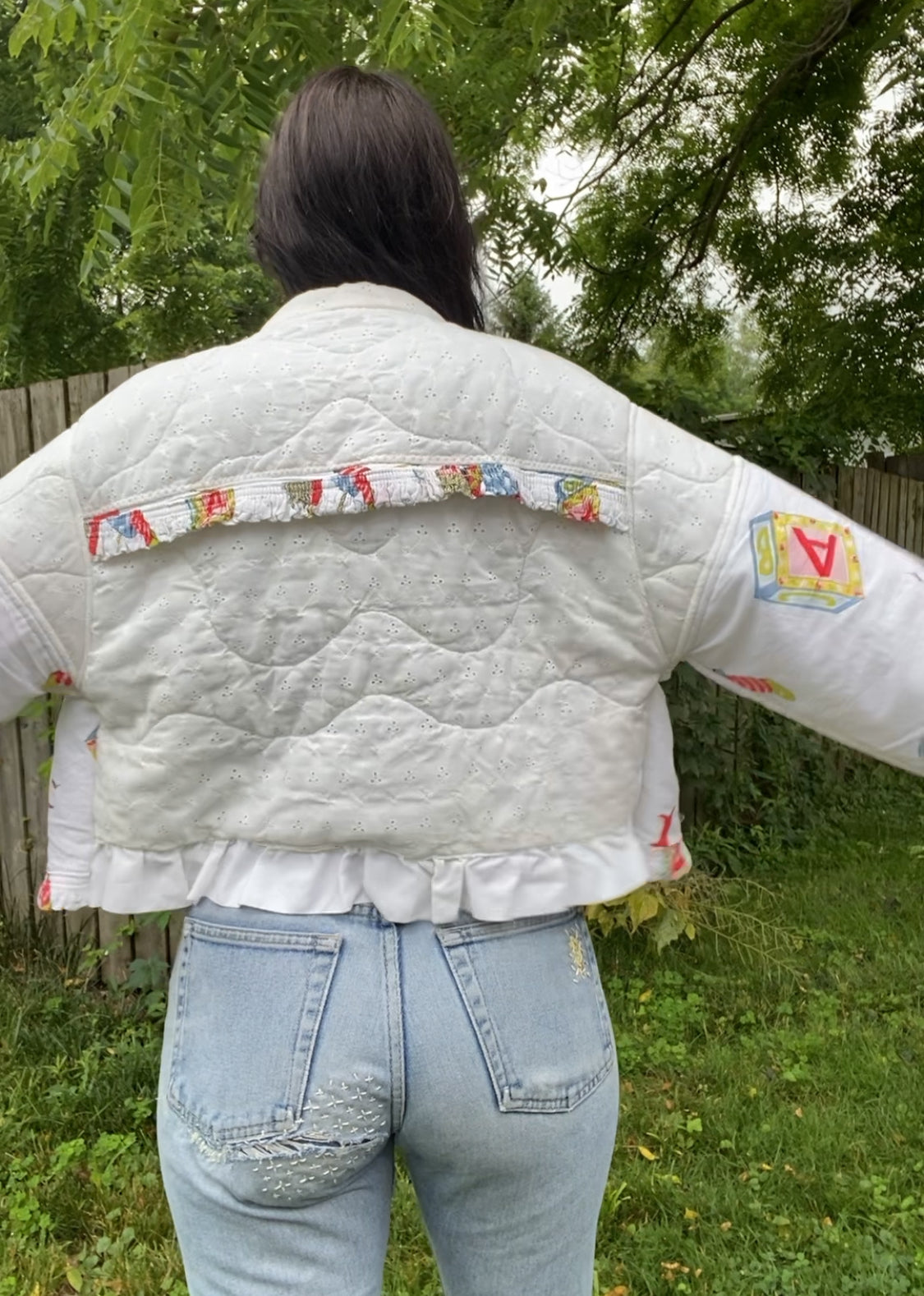 Upcycled Baby's Quilt Jacket