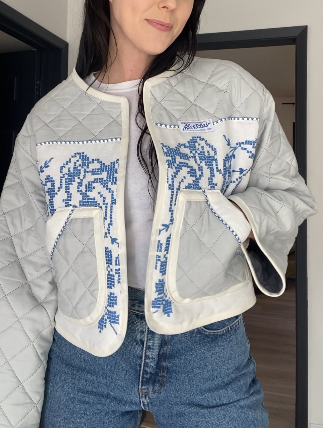 Upcycled Embroidered Jacket