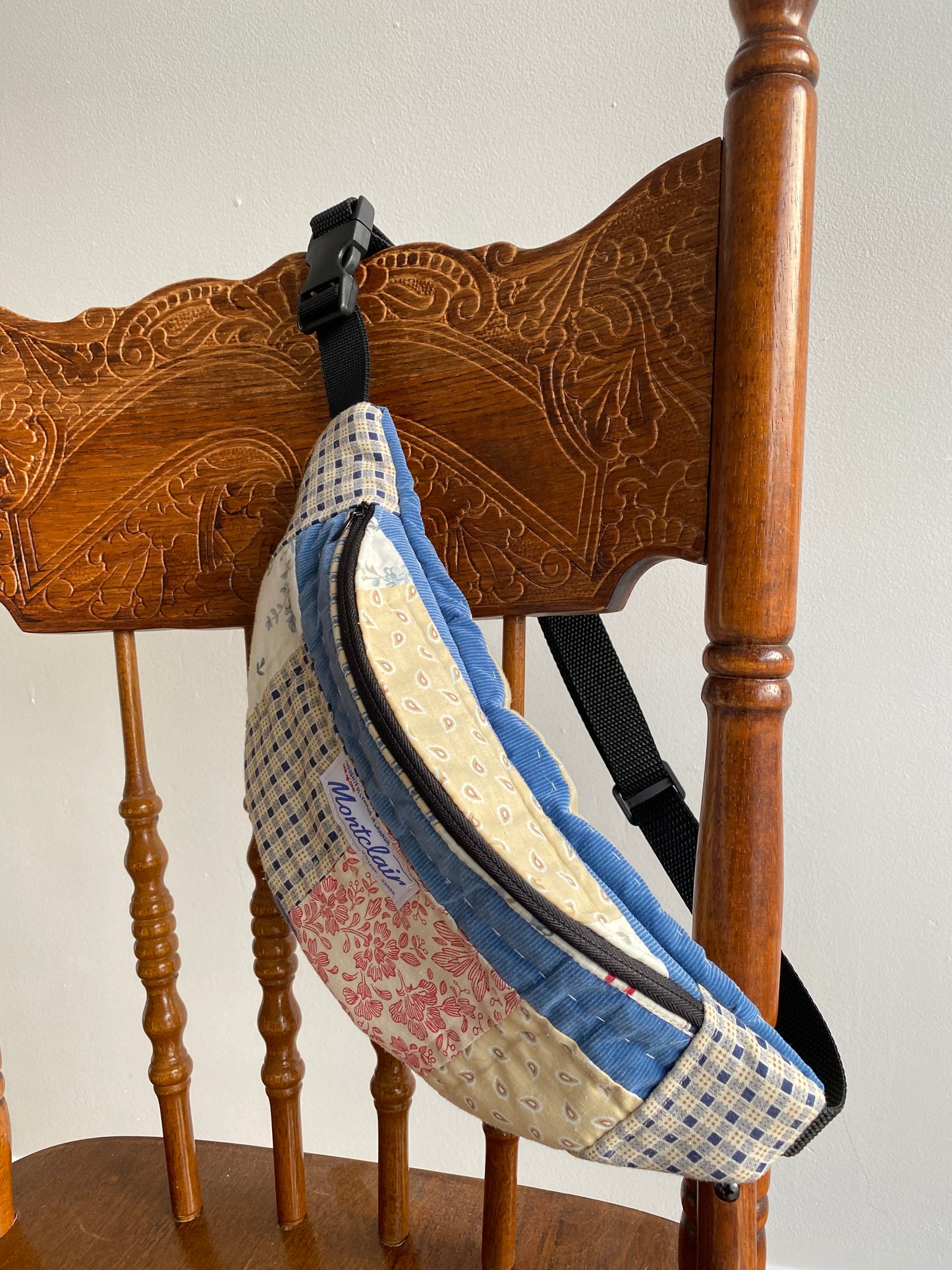Upcycled Quilt Fanny Pack