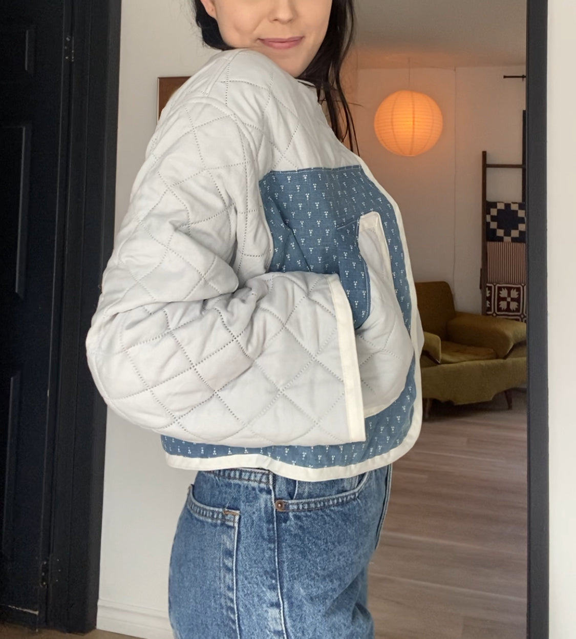 Upcycled Blue Jacket