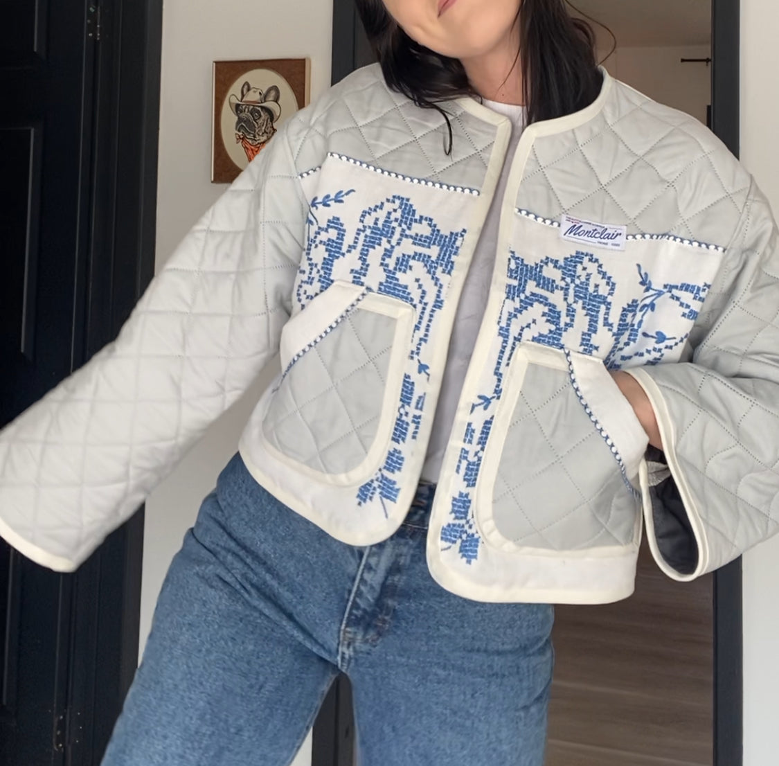 Upcycled Embroidered Jacket