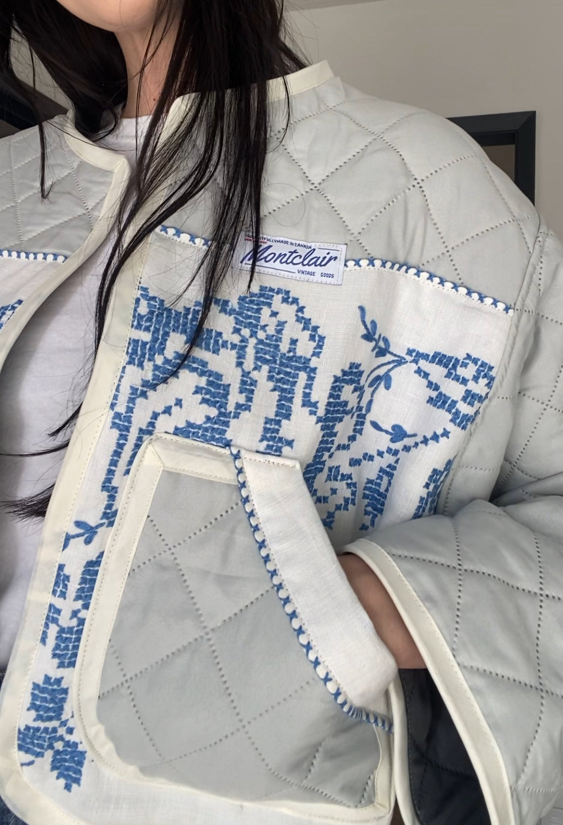 Upcycled Embroidered Jacket