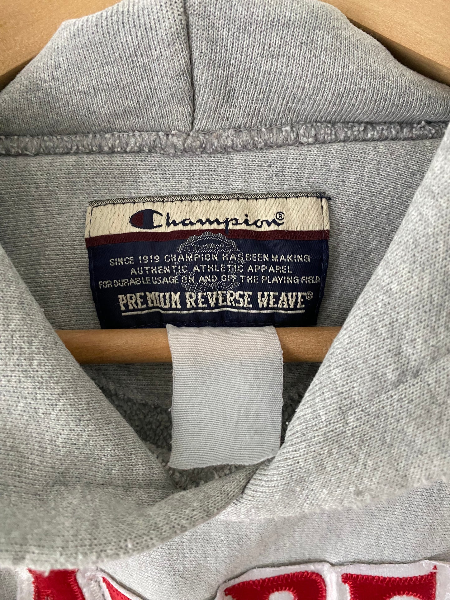 Vintage Reverse Weave Track Hoodie