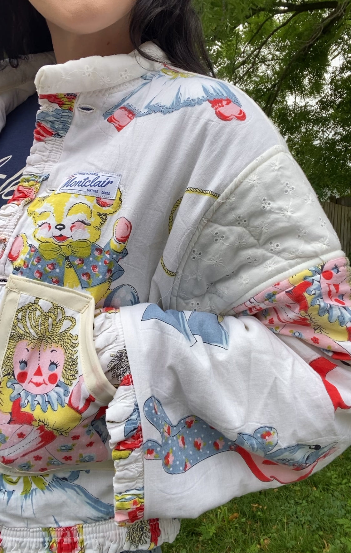 Upcycled Baby's Quilt Jacket