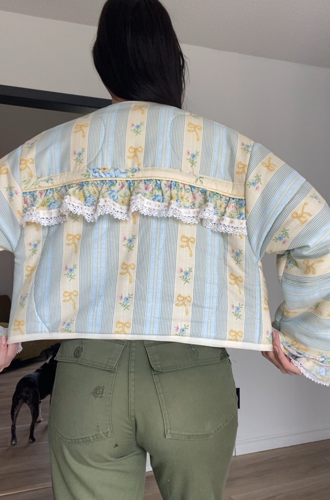 Upcycled Frills Jacket II