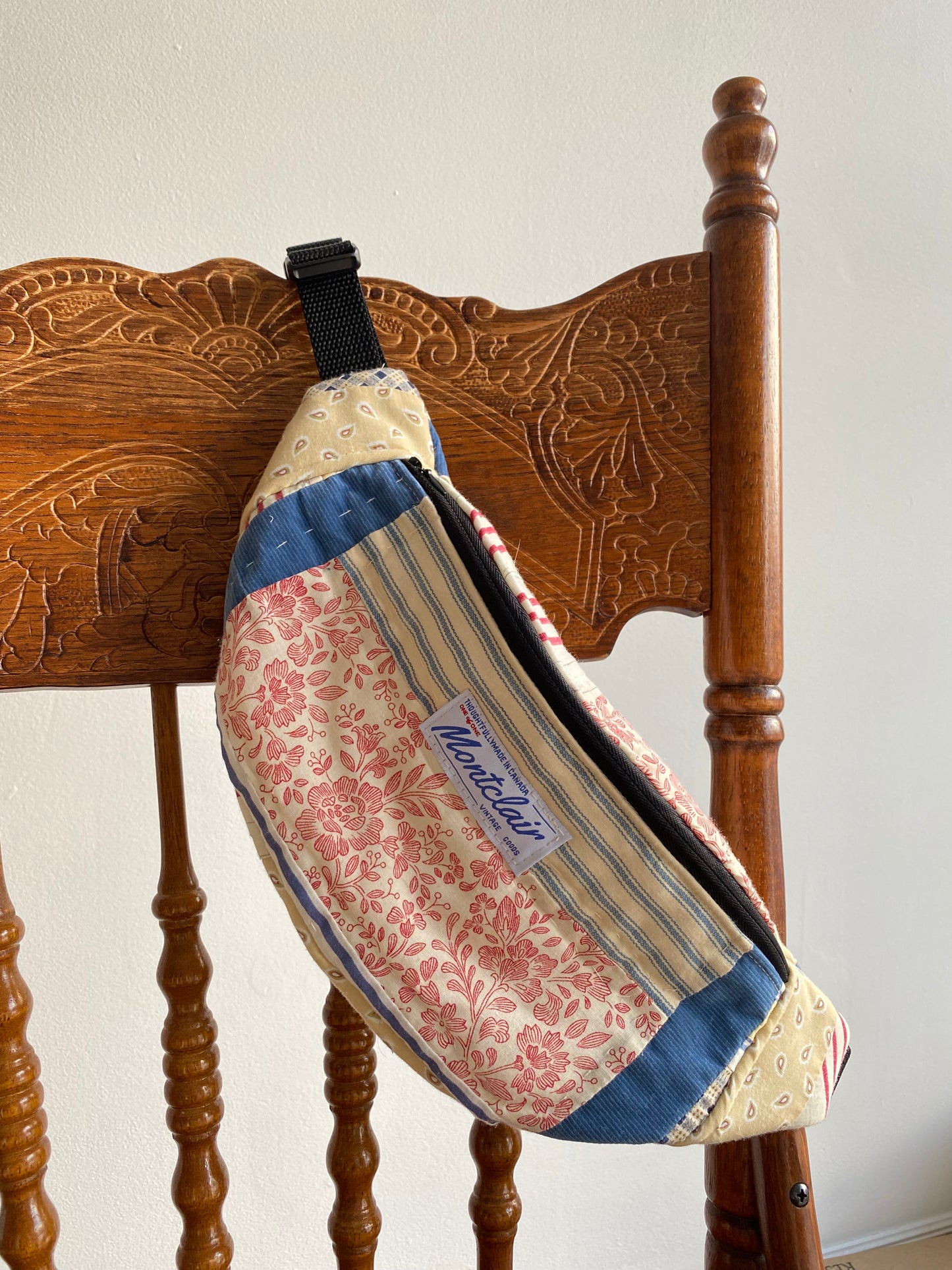 Upcycled Quilt Fanny Pack