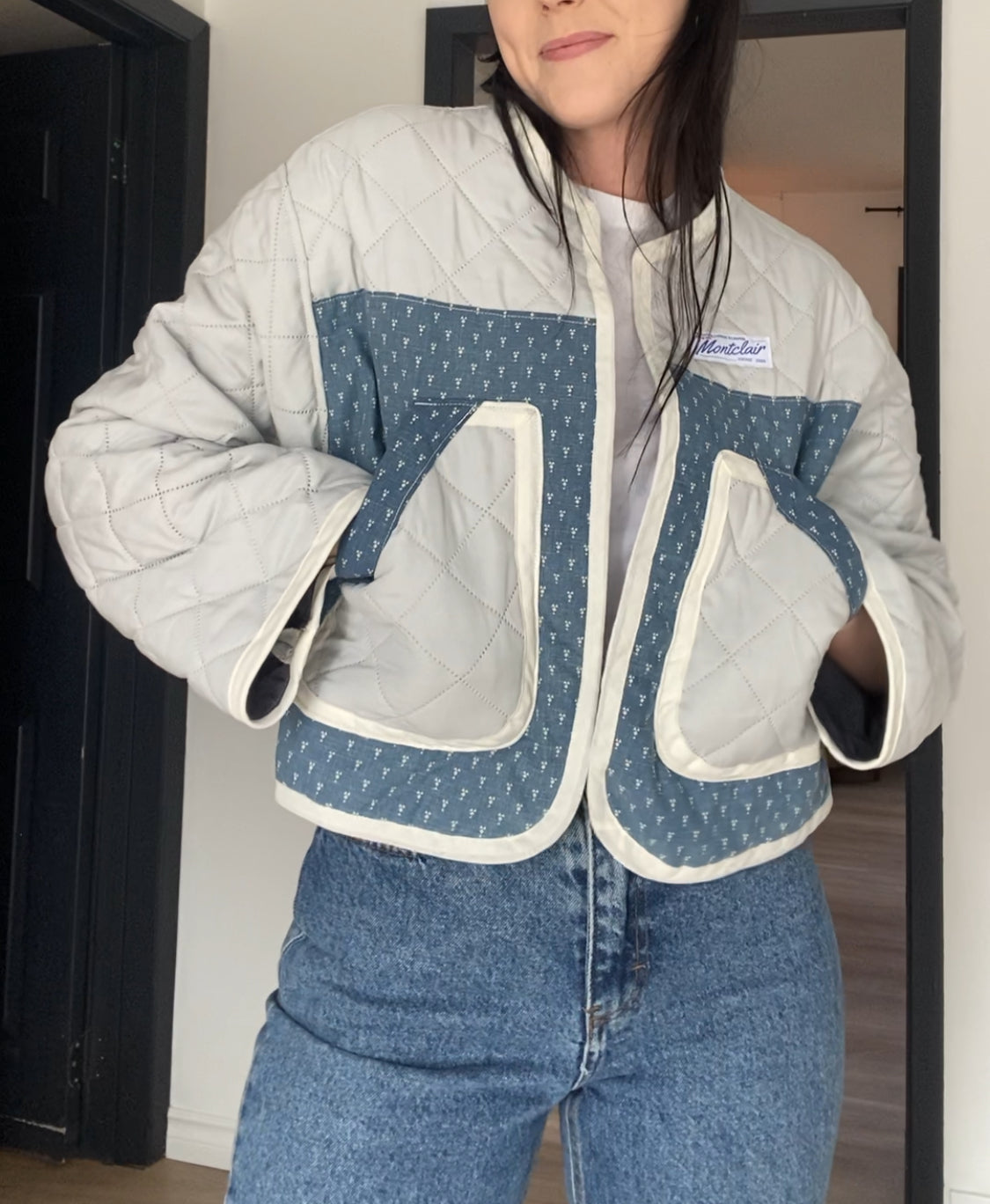 Upcycled Blue Jacket