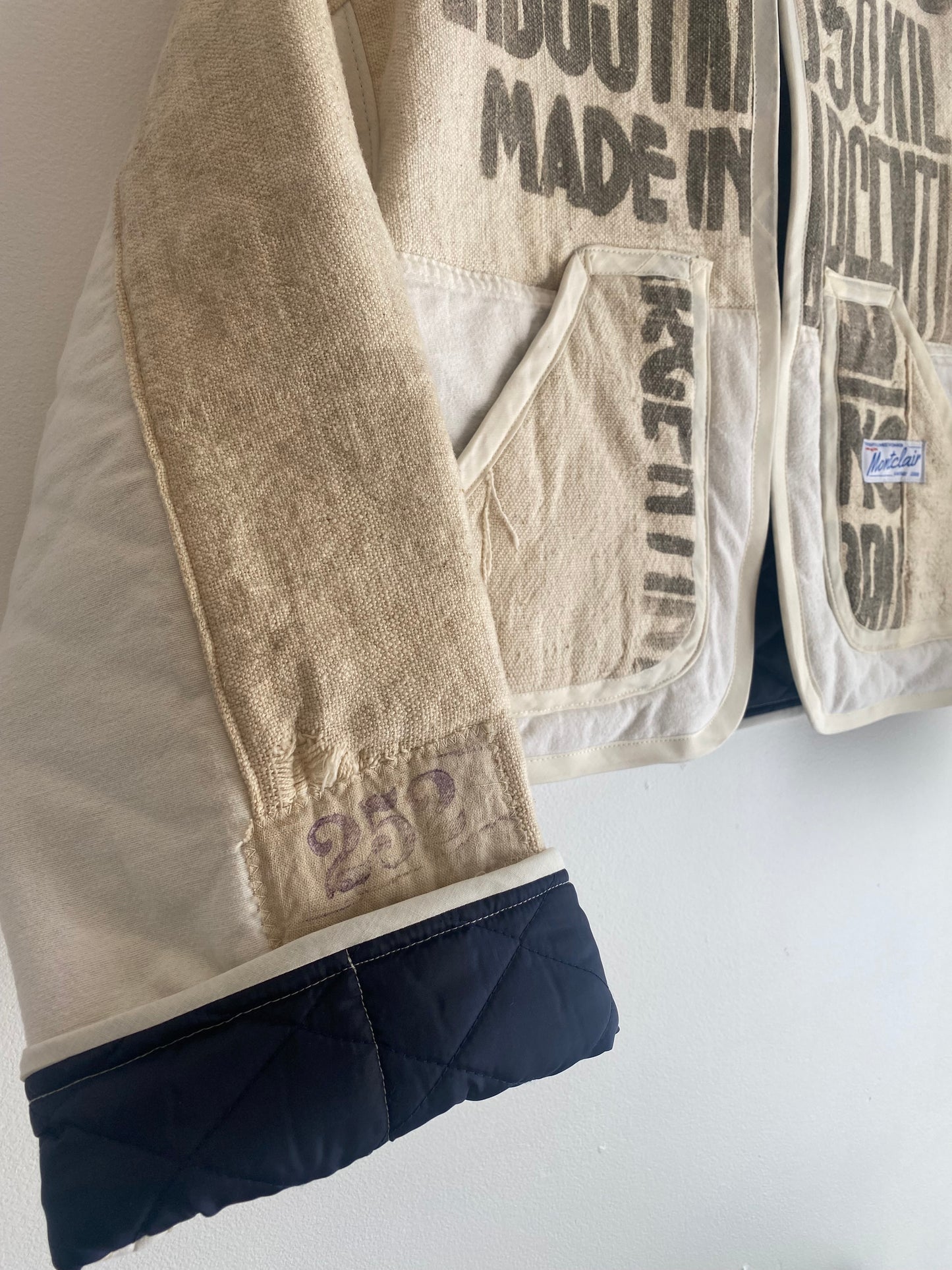 Upcycled Feedsack Jacket