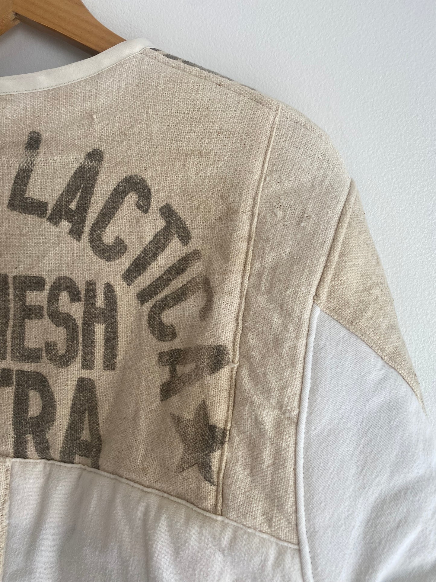 Upcycled Feedsack Jacket
