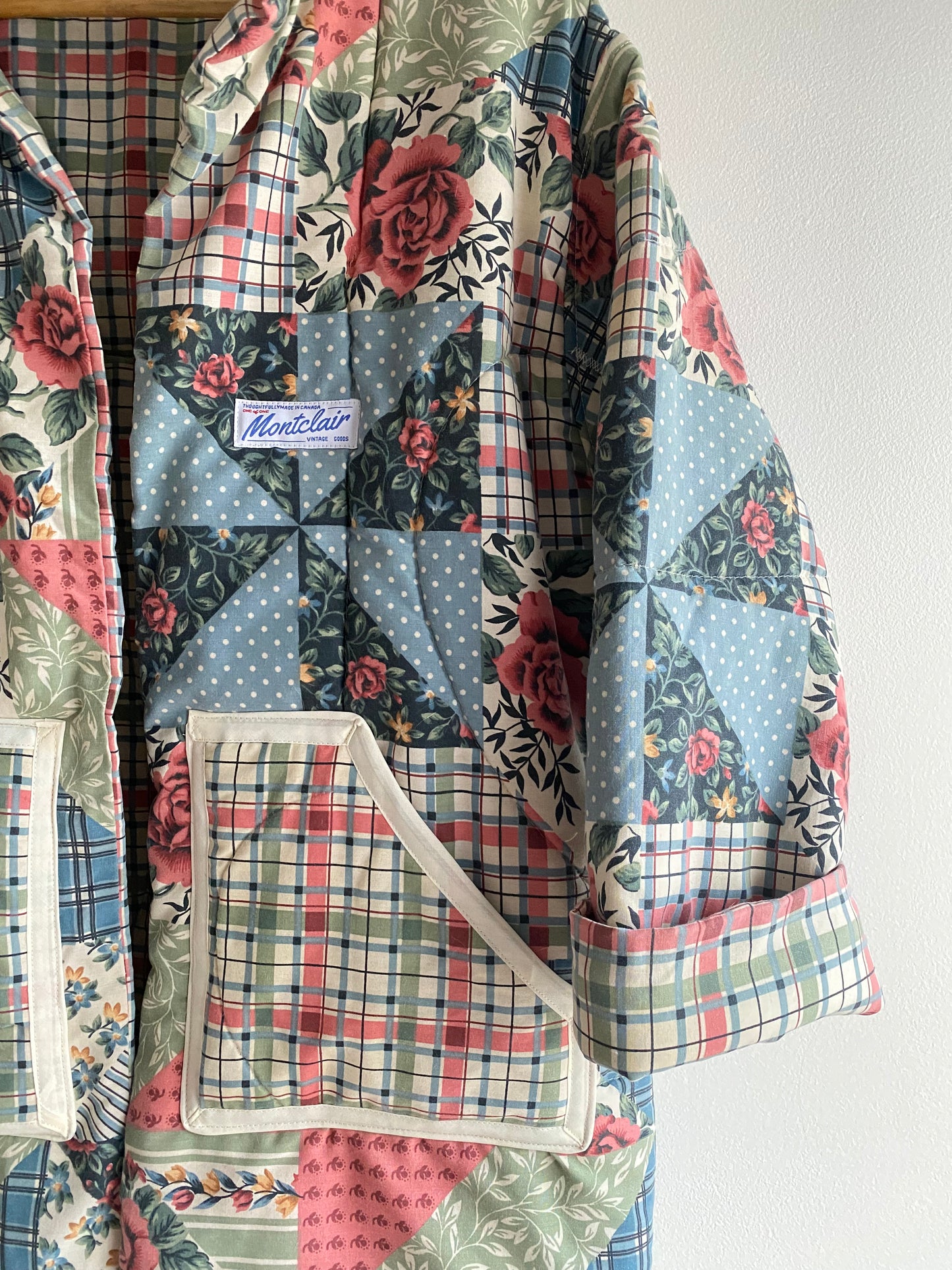 Upcycled Quilt Pattern Jacket