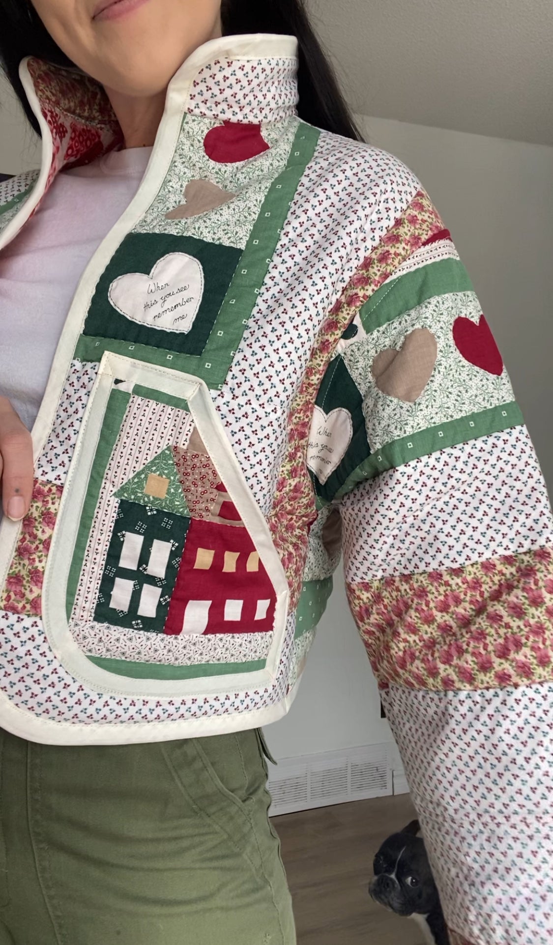 Upcycled Quilt Jacket