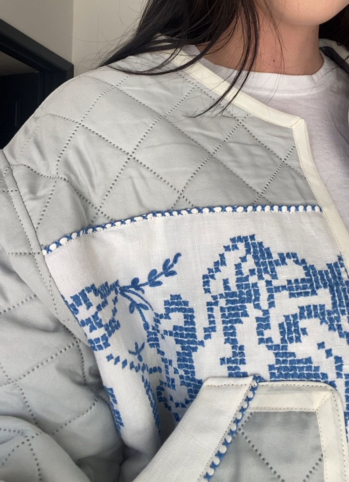 Upcycled Embroidered Jacket