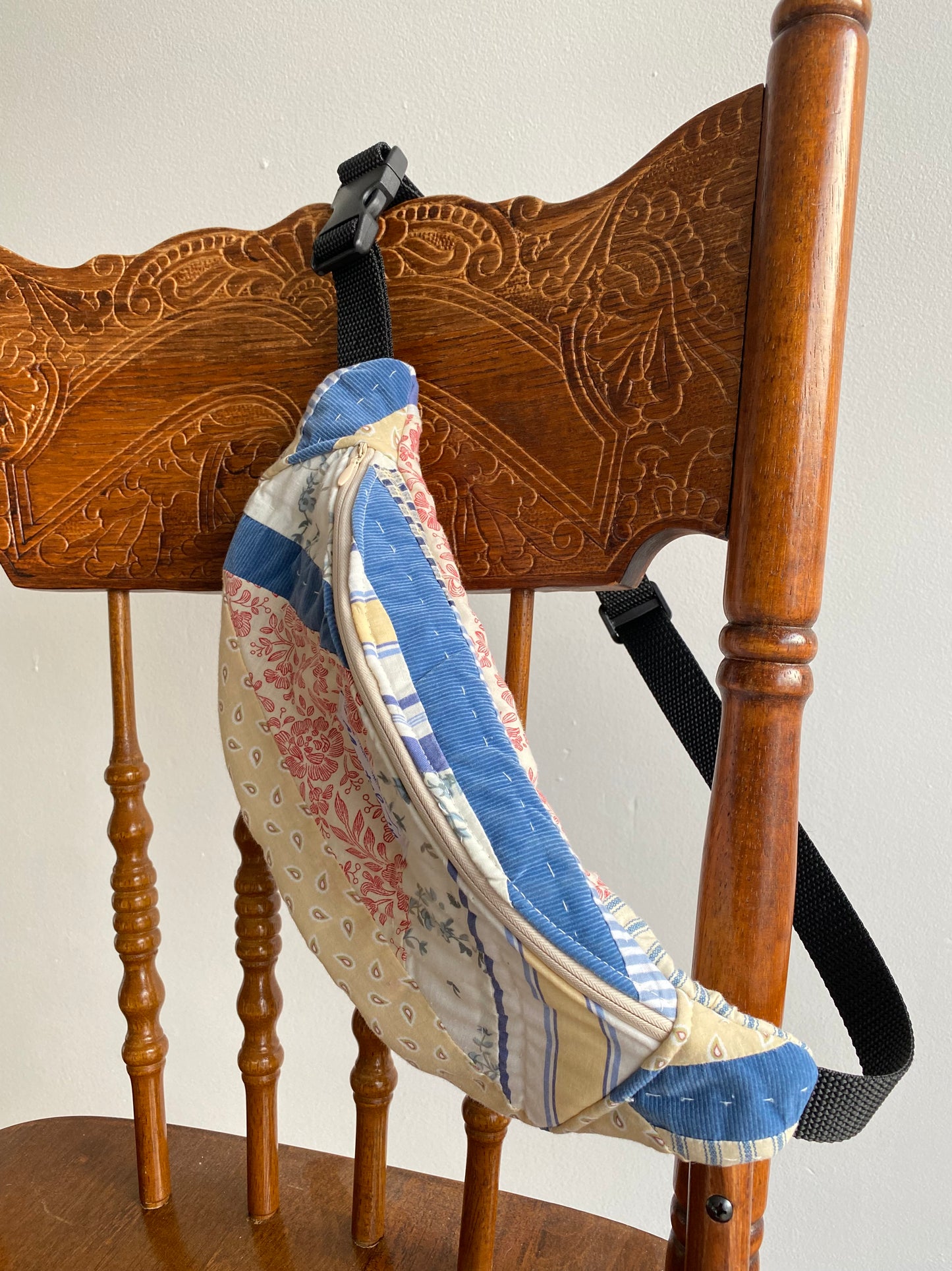 Upcycled Quilt Fanny Pack