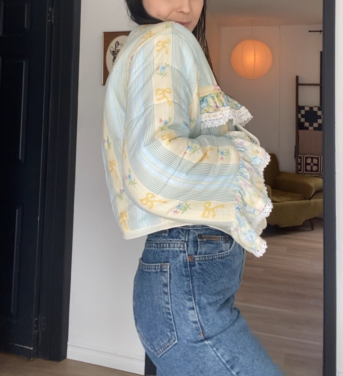 Upcycled Frills Jacket I