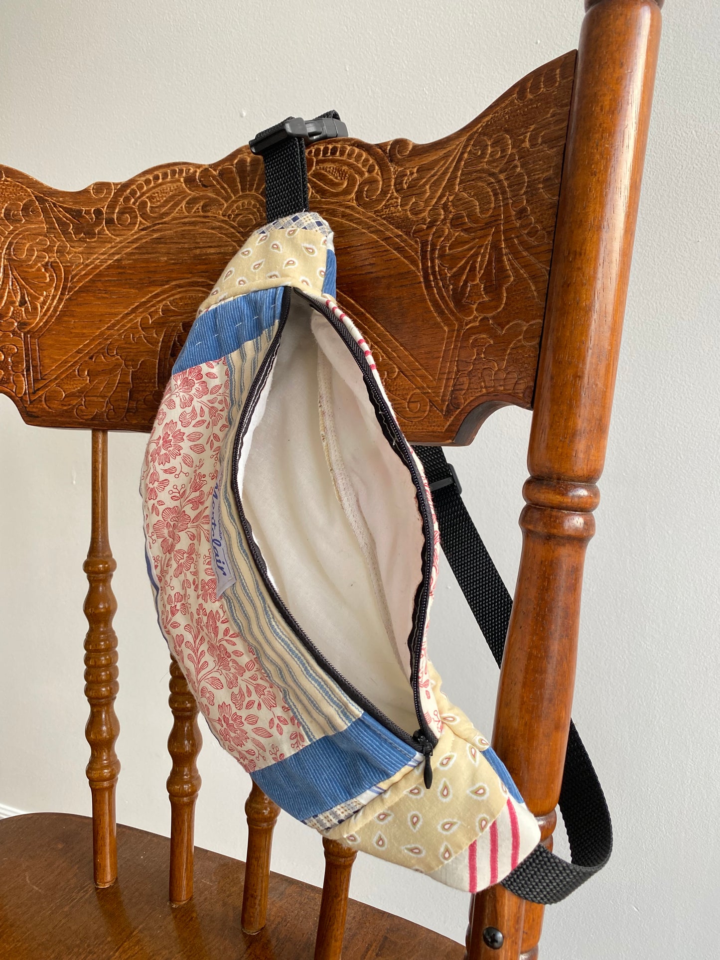 Upcycled Quilt Fanny Pack