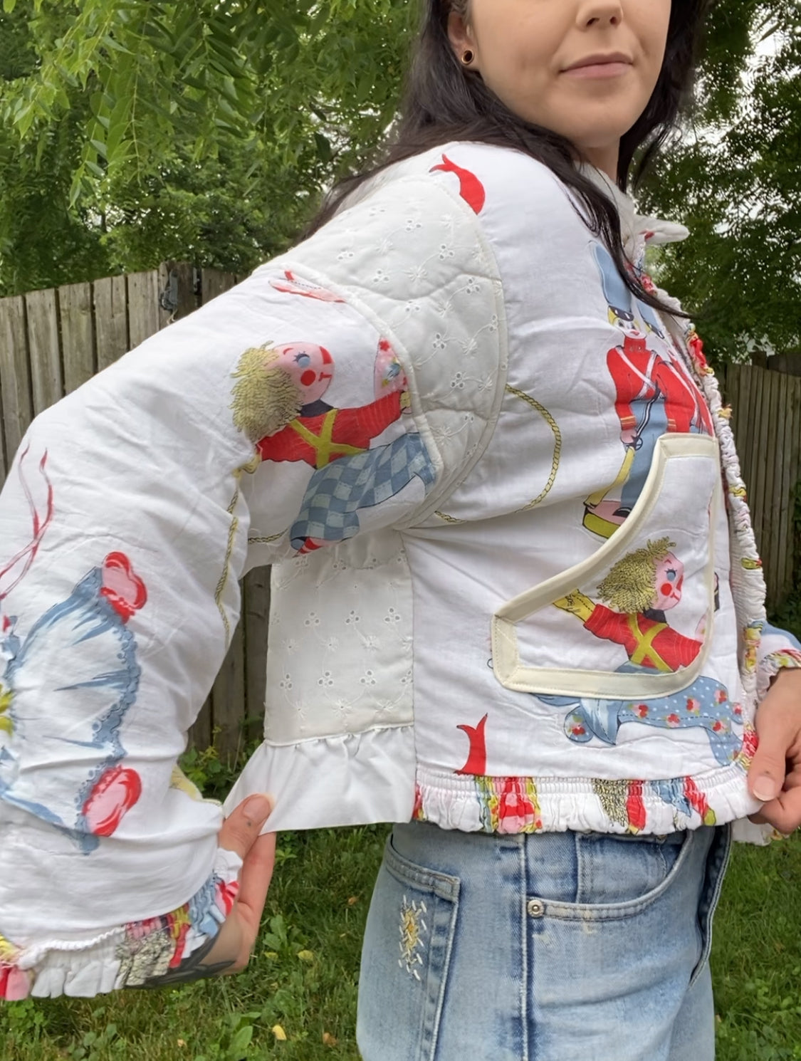 Upcycled Baby's Quilt Jacket