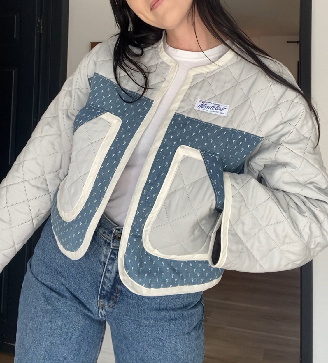 Upcycled Blue Jacket