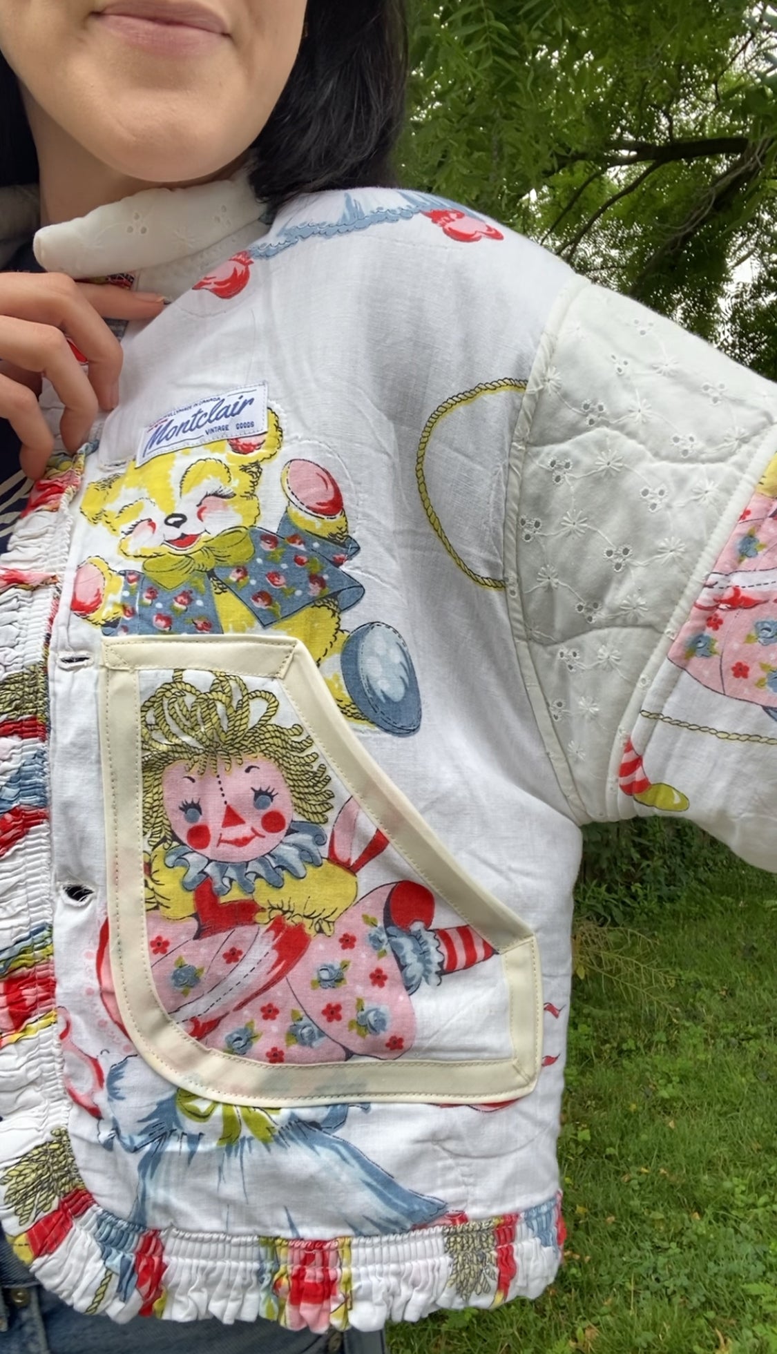 Upcycled Baby's Quilt Jacket