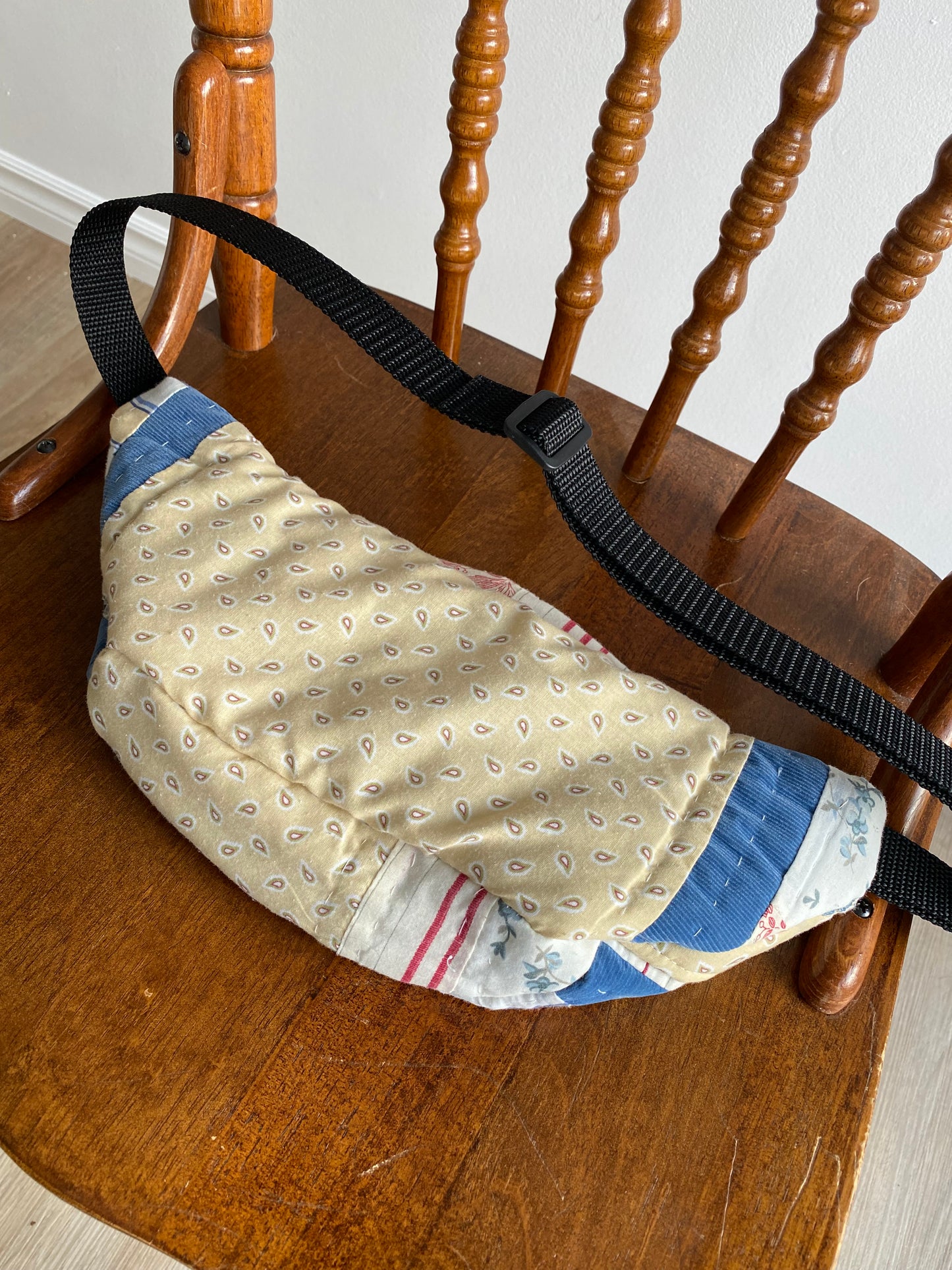Upcycled Quilt Fanny Pack