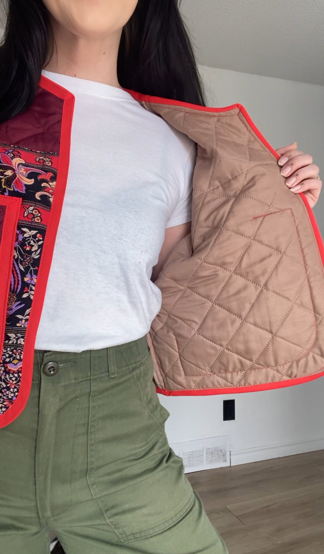 Upcycled Patterned Jacket