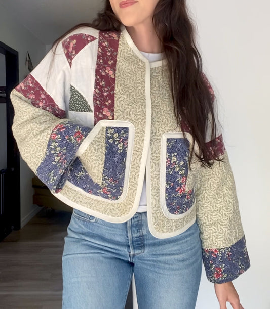 Upcycled Quilt Jacket