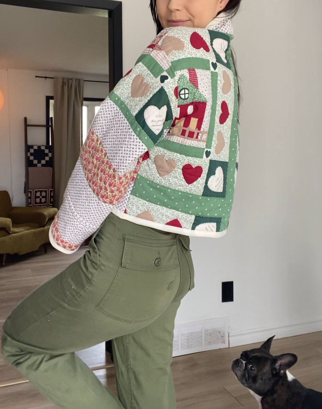 Upcycled Quilt Jacket