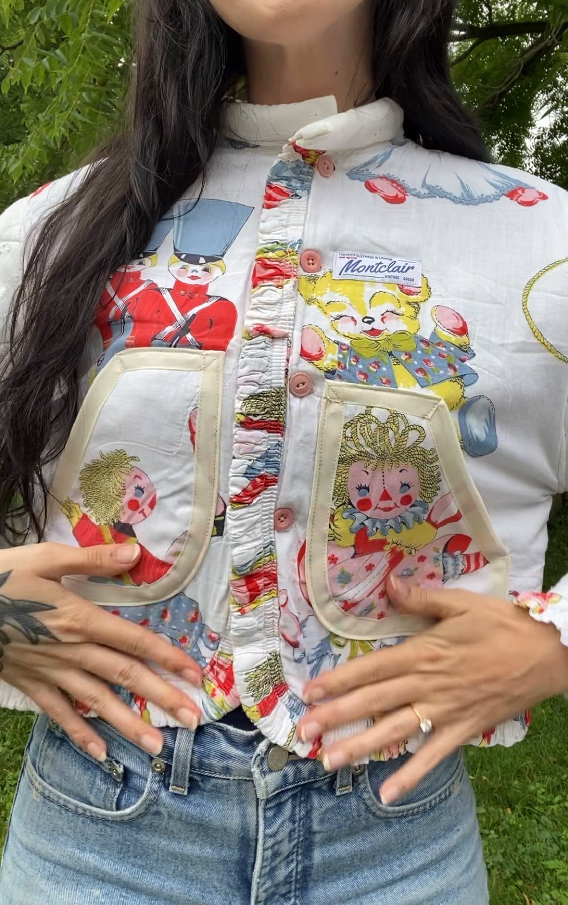 Upcycled Baby's Quilt Jacket