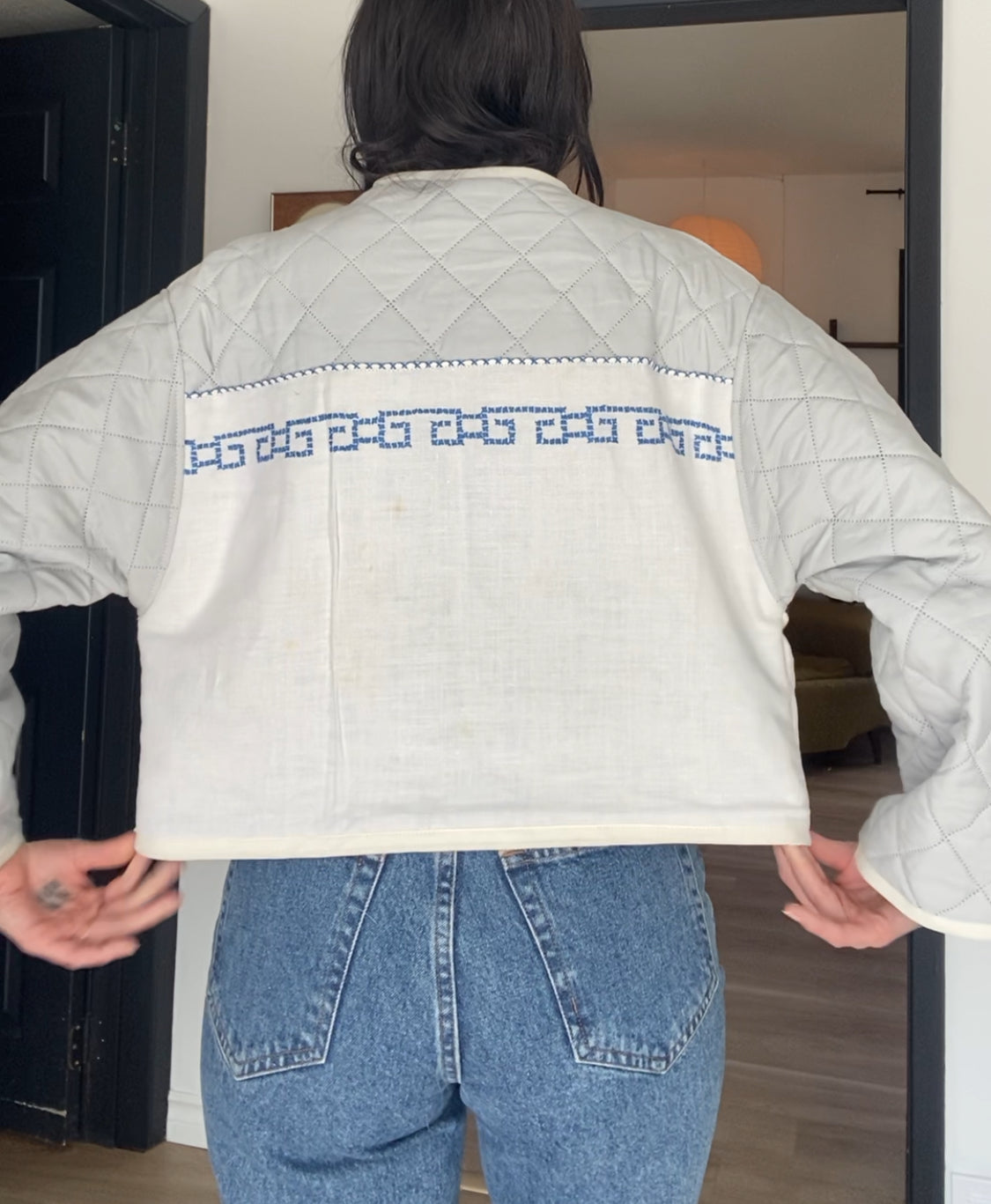 Upcycled Embroidered Jacket