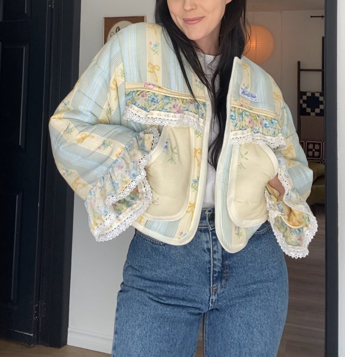 Upcycled Frills Jacket I