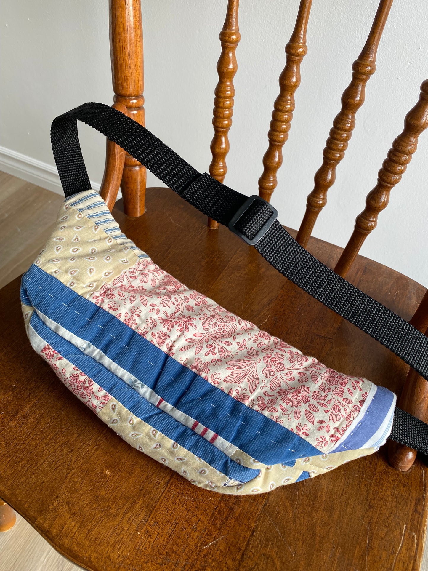 Upcycled Quilt Fanny Pack