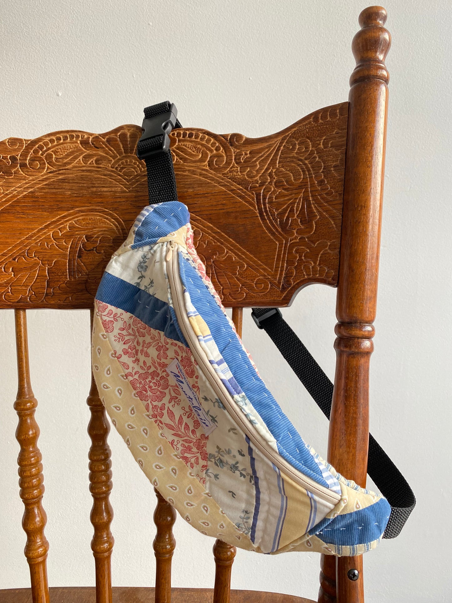 Upcycled Quilt Fanny Pack