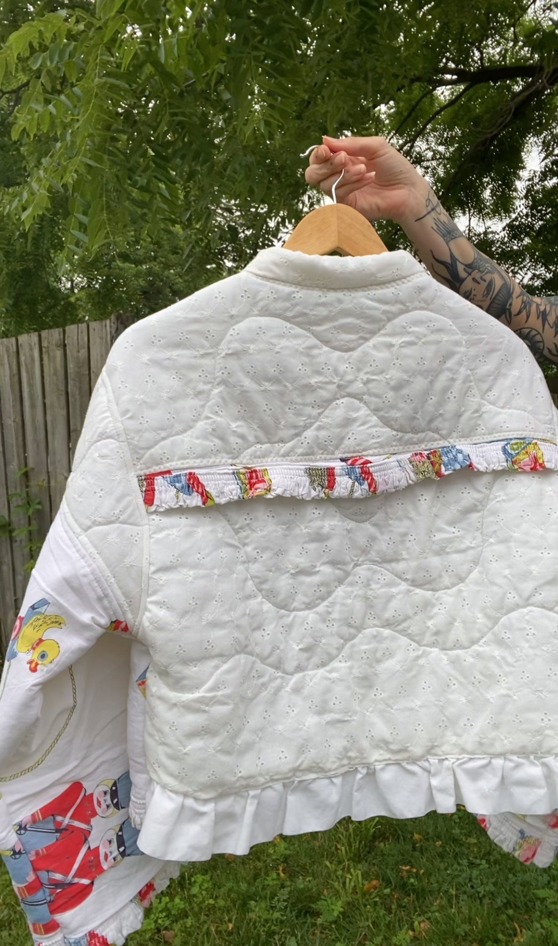 Upcycled Baby's Quilt Jacket