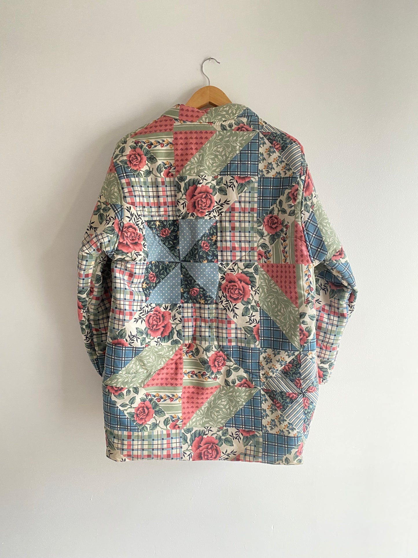 Upcycled Quilt Pattern Jacket