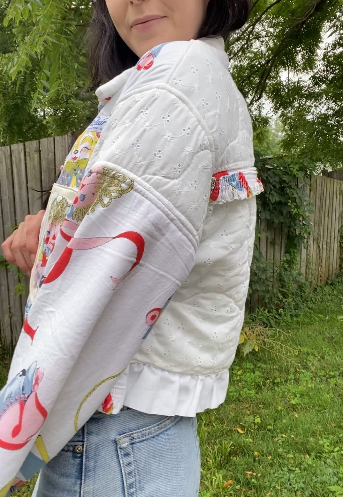 Upcycled Baby's Quilt Jacket