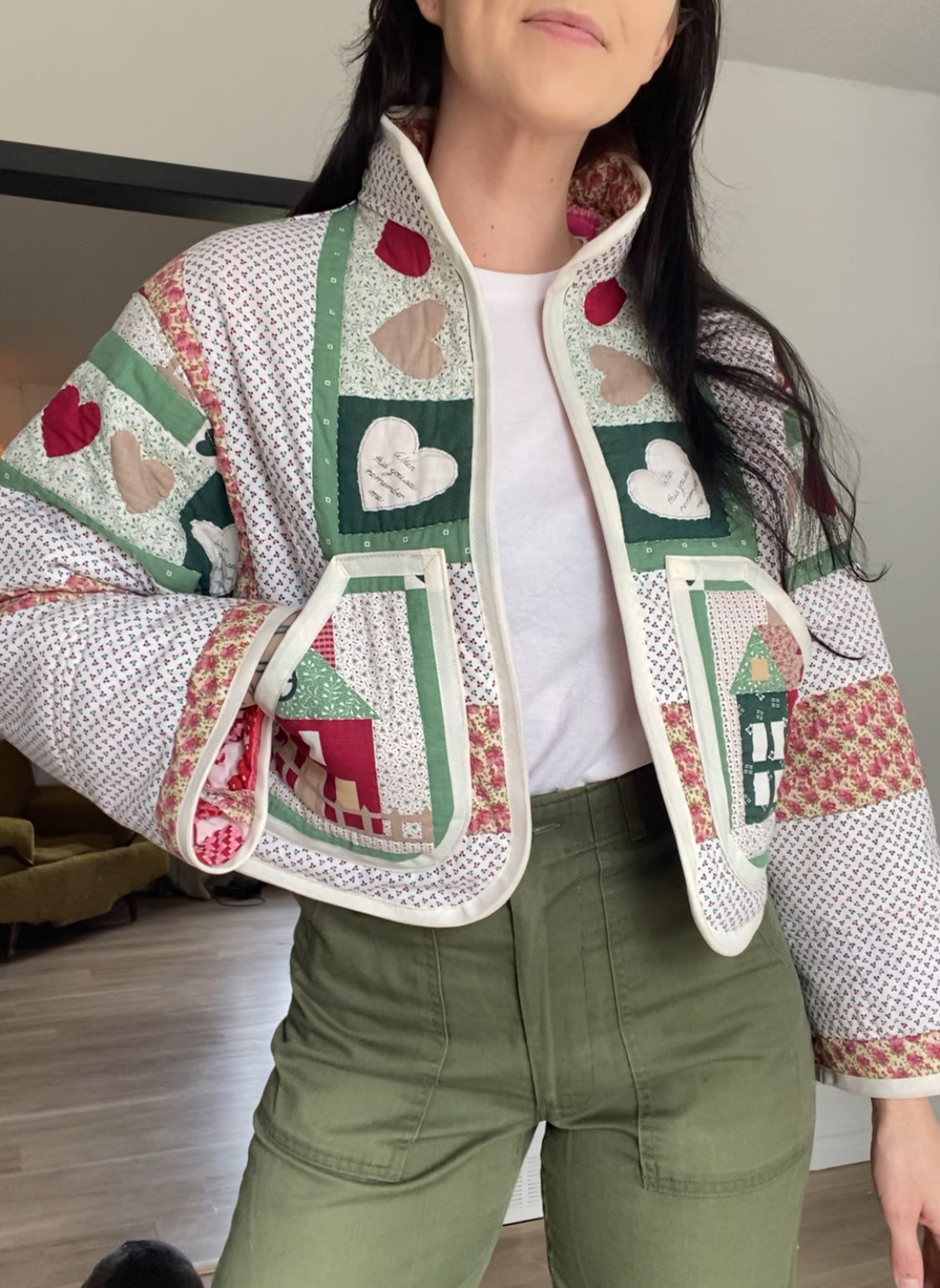 Upcycled Quilt Jacket