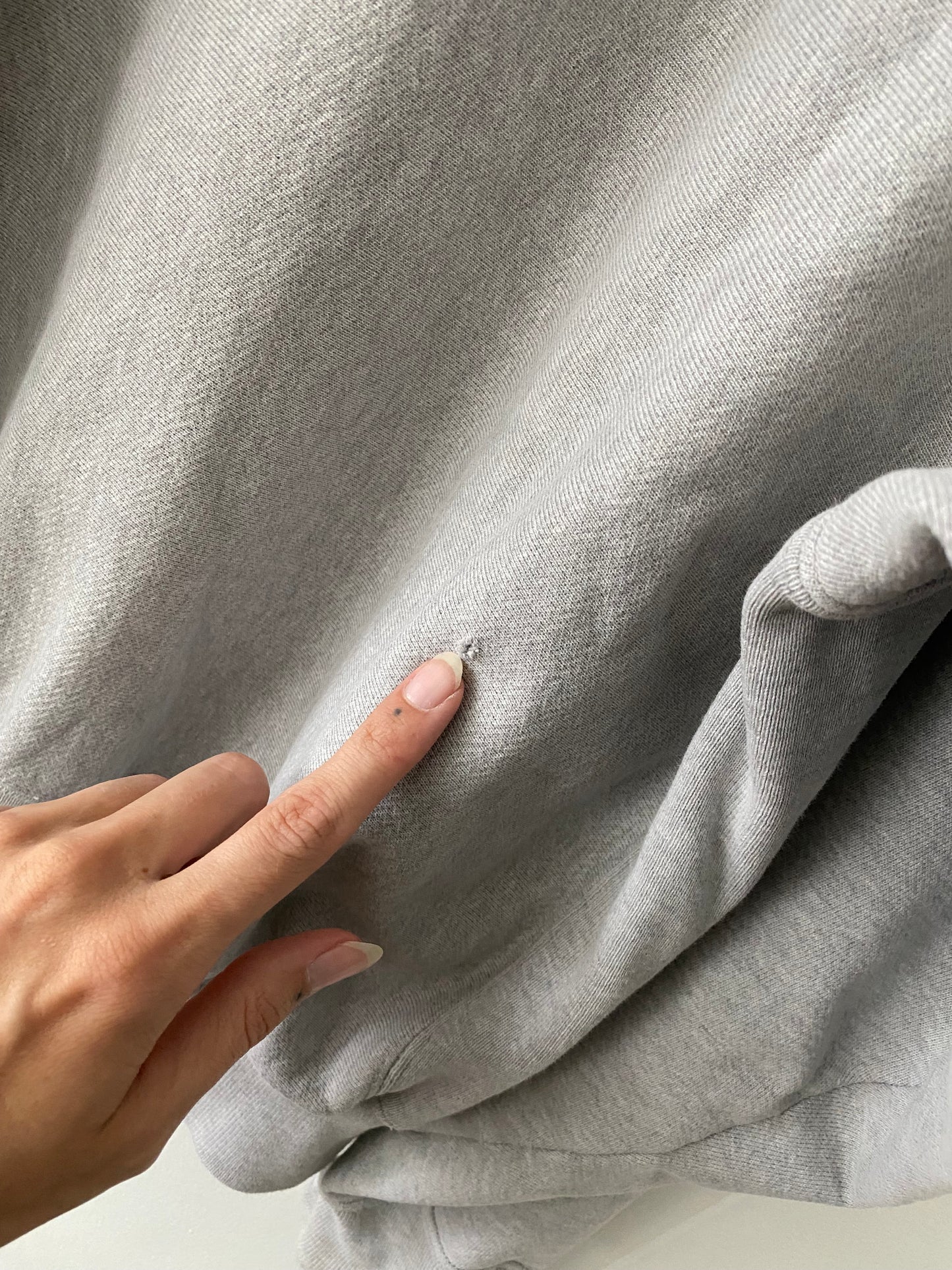 Vintage Reverse Weave Track Hoodie