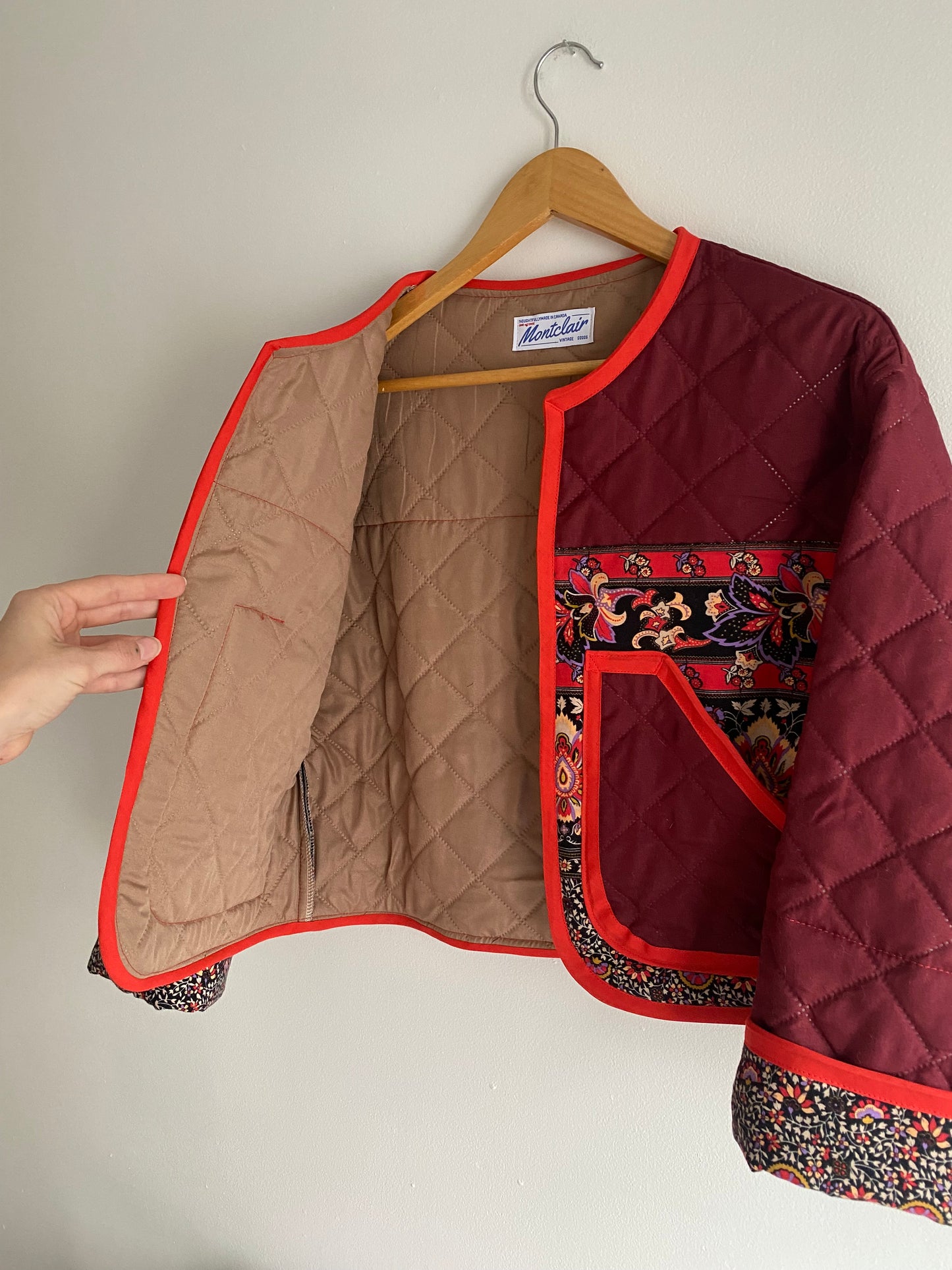 Upcycled Patterned Jacket