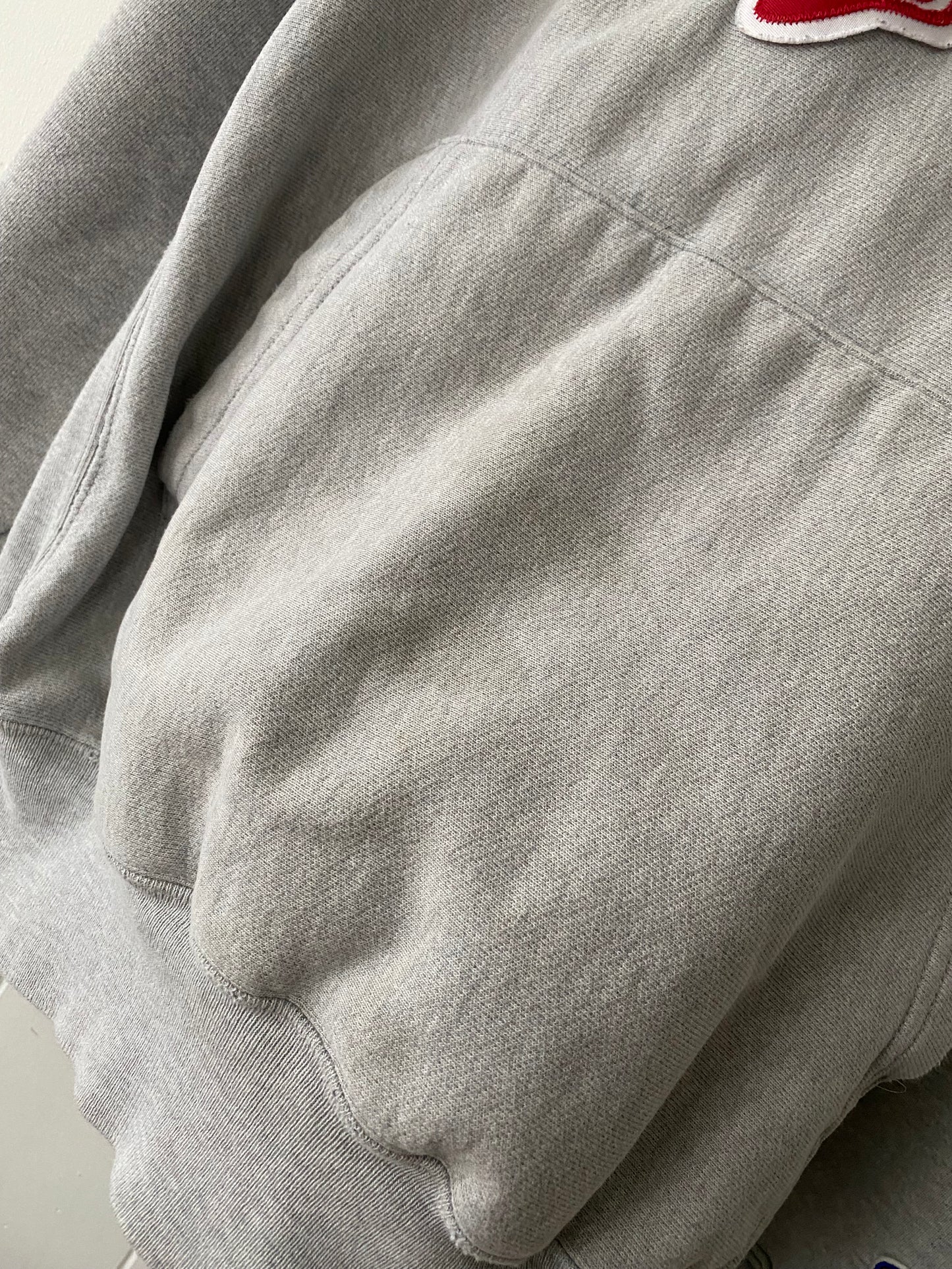 Vintage Reverse Weave Track Hoodie