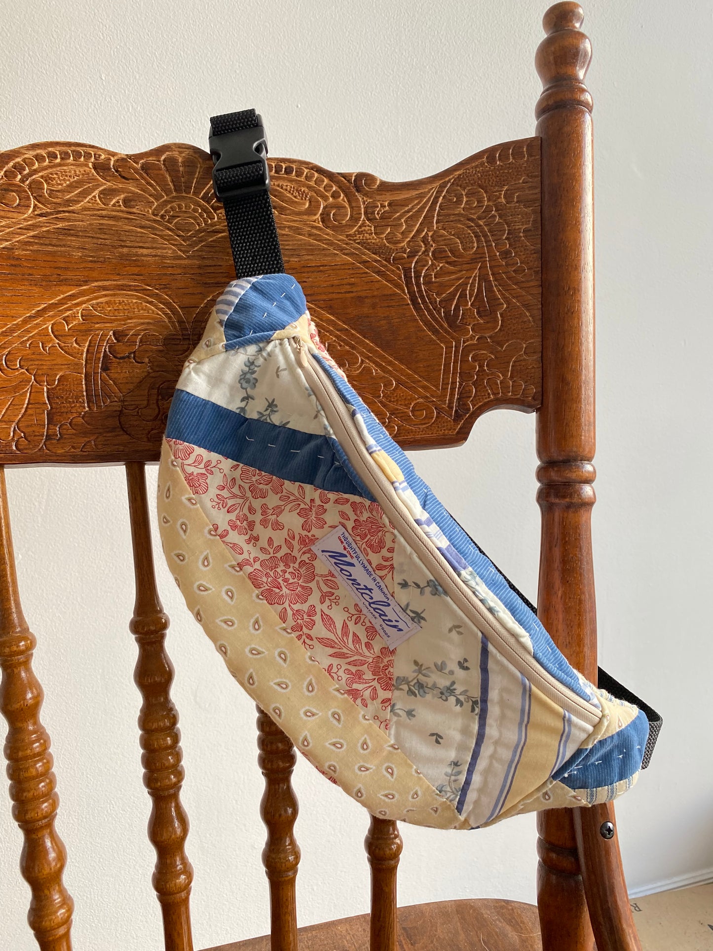 Upcycled Quilt Fanny Pack