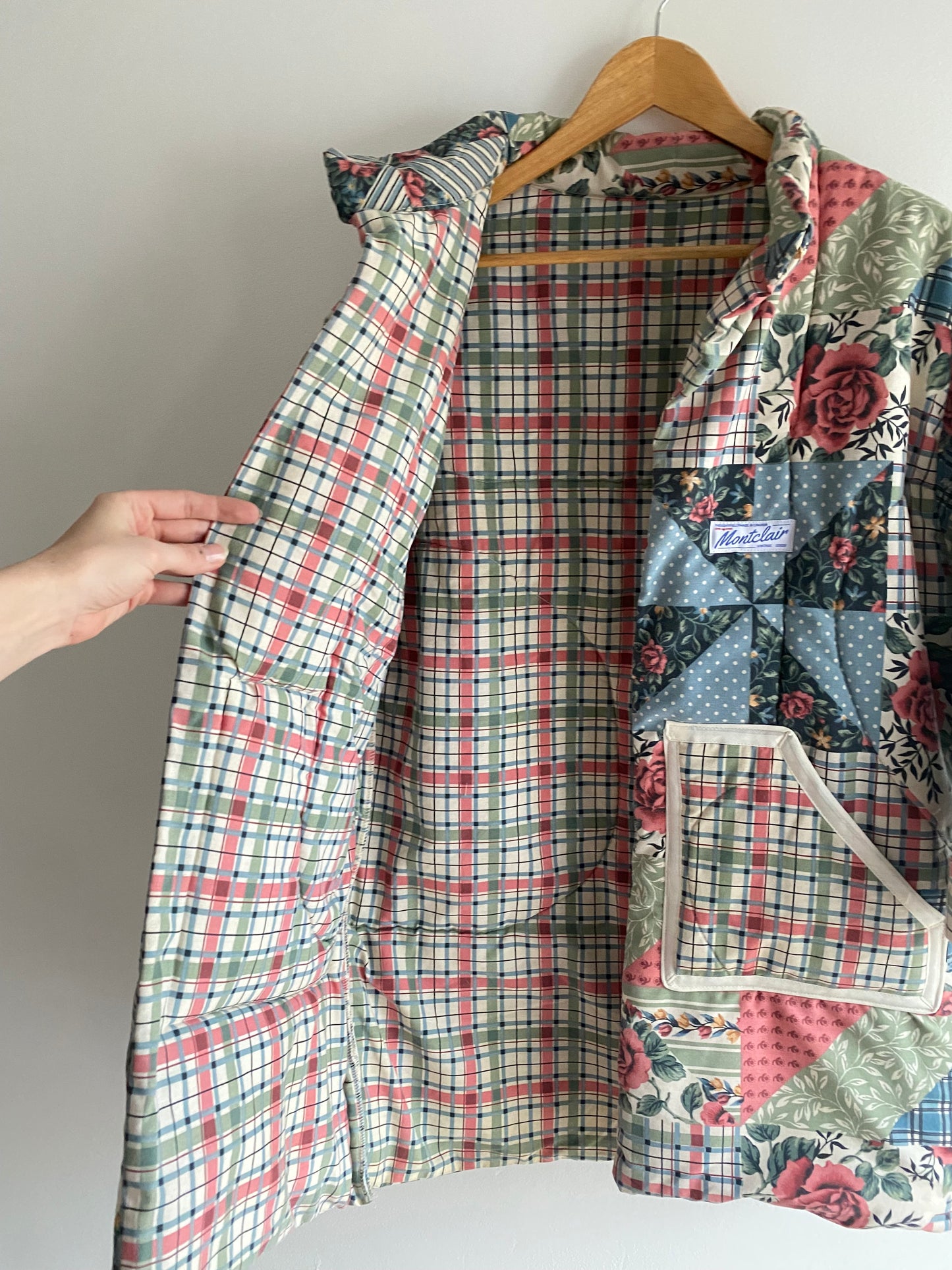Upcycled Quilt Pattern Jacket