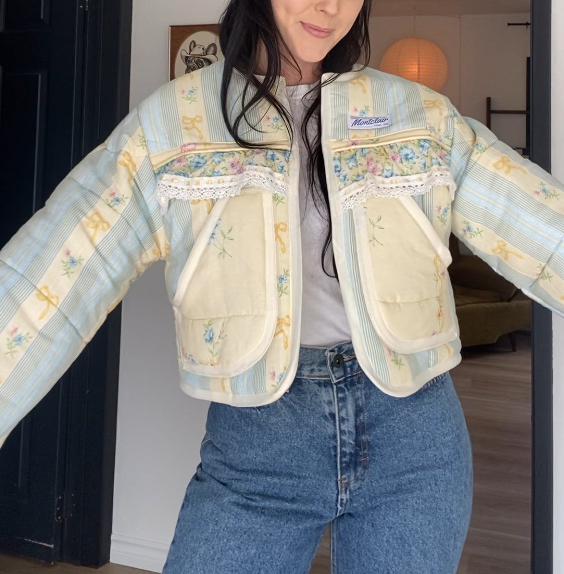 Upcycled Frills Jacket I