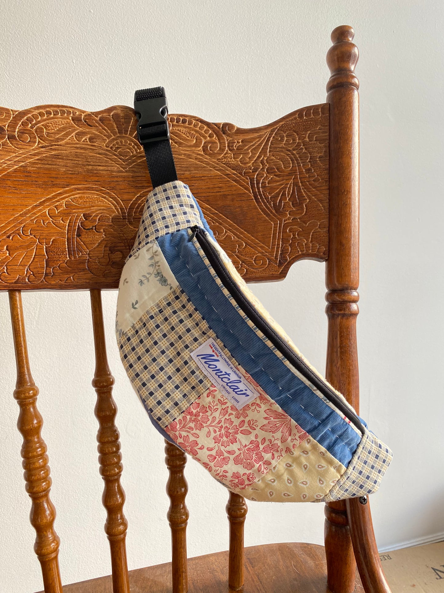 Upcycled Quilt Fanny Pack